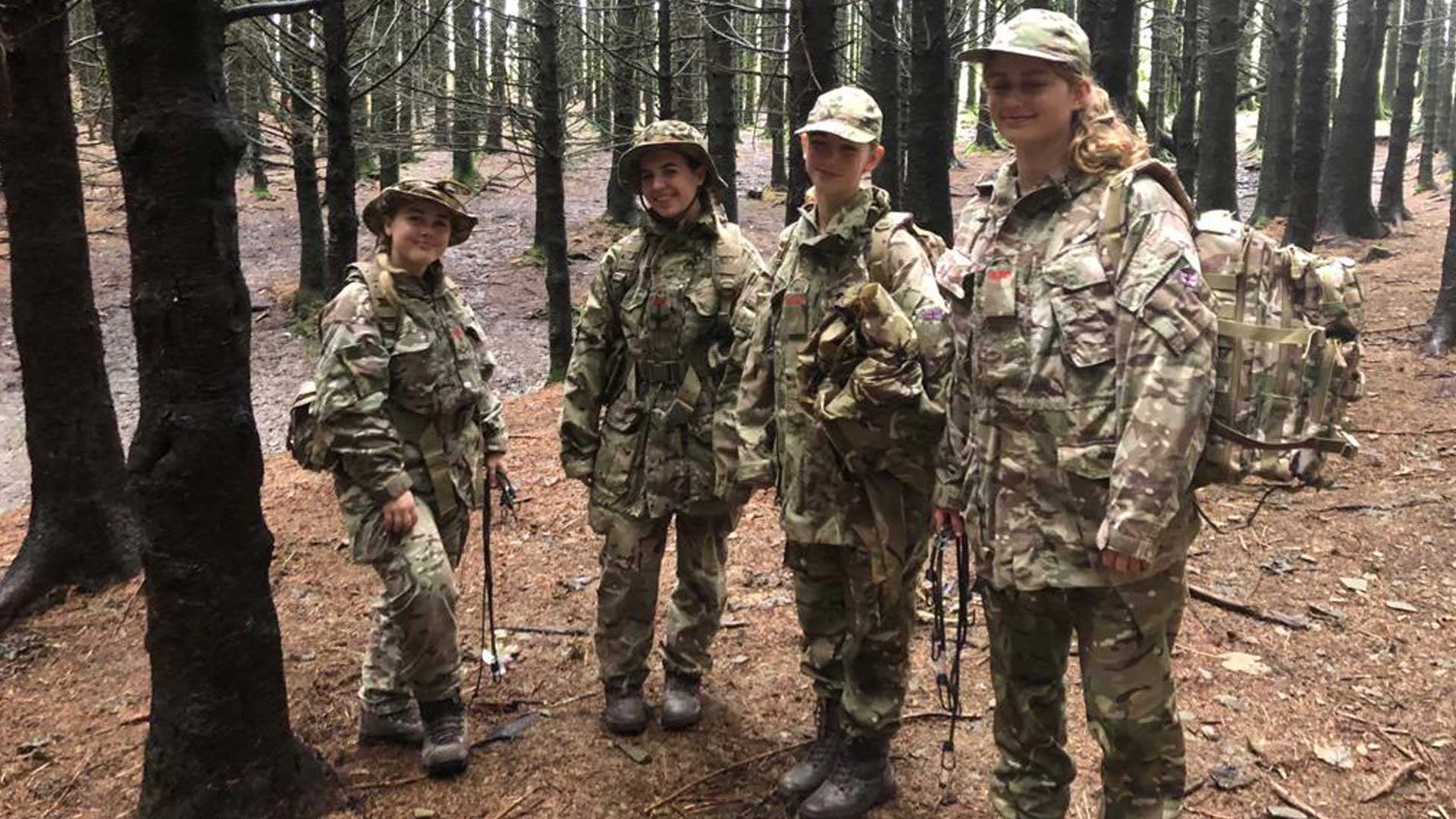 Combined Cadet Force exercise