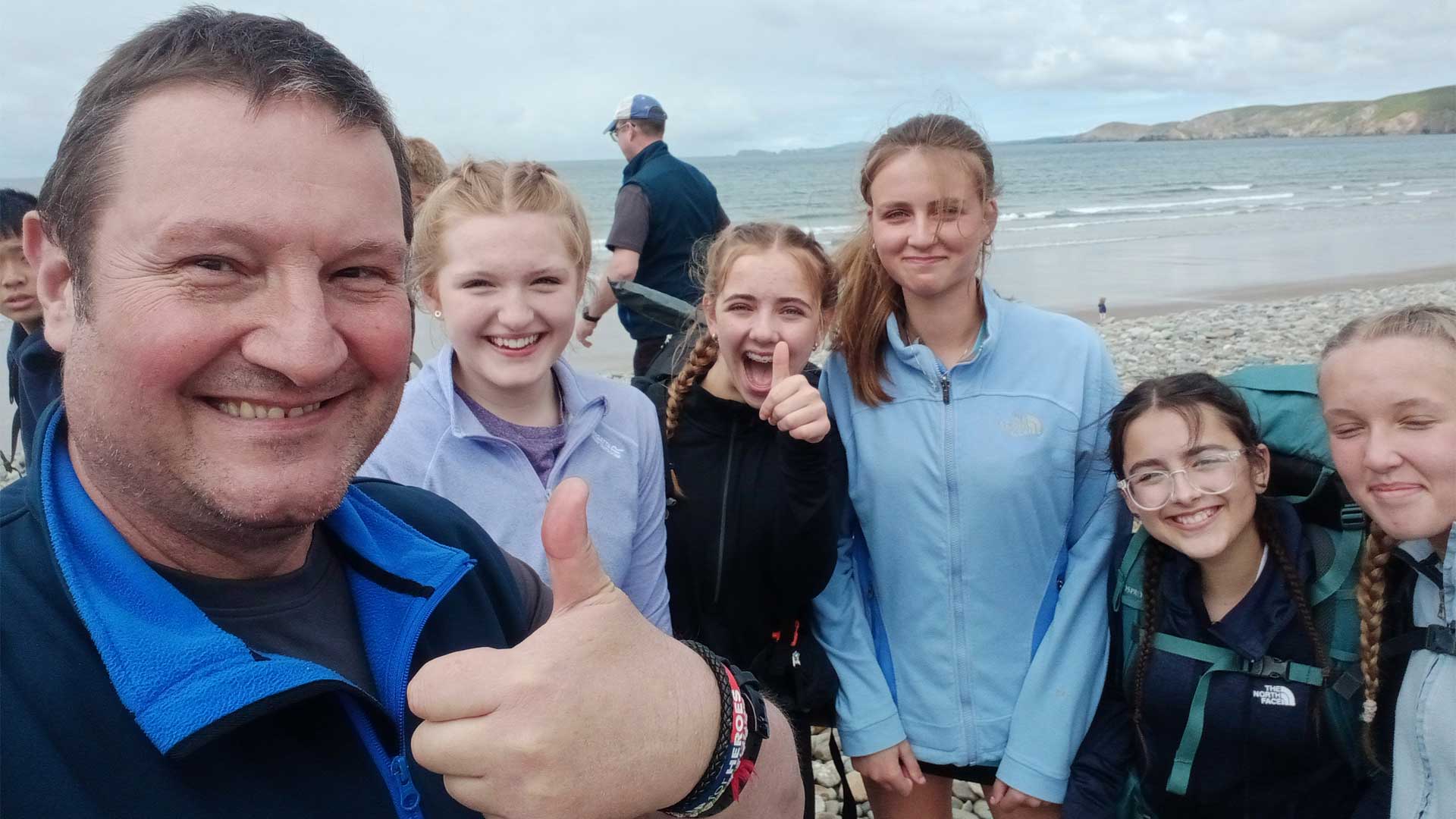 Pupils on expedition