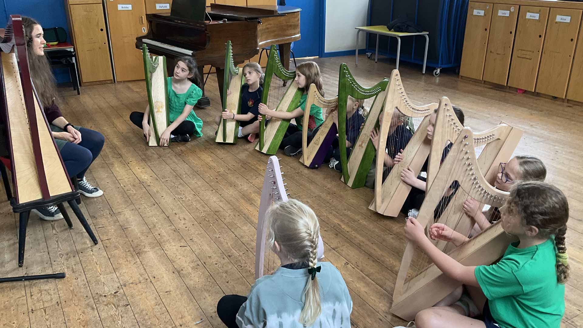 Harp lesson