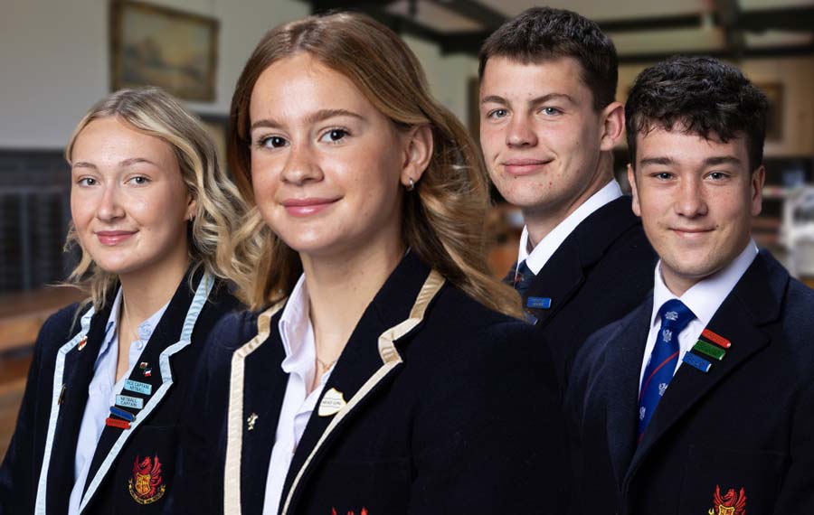 Sixth Form students at Llandovery College