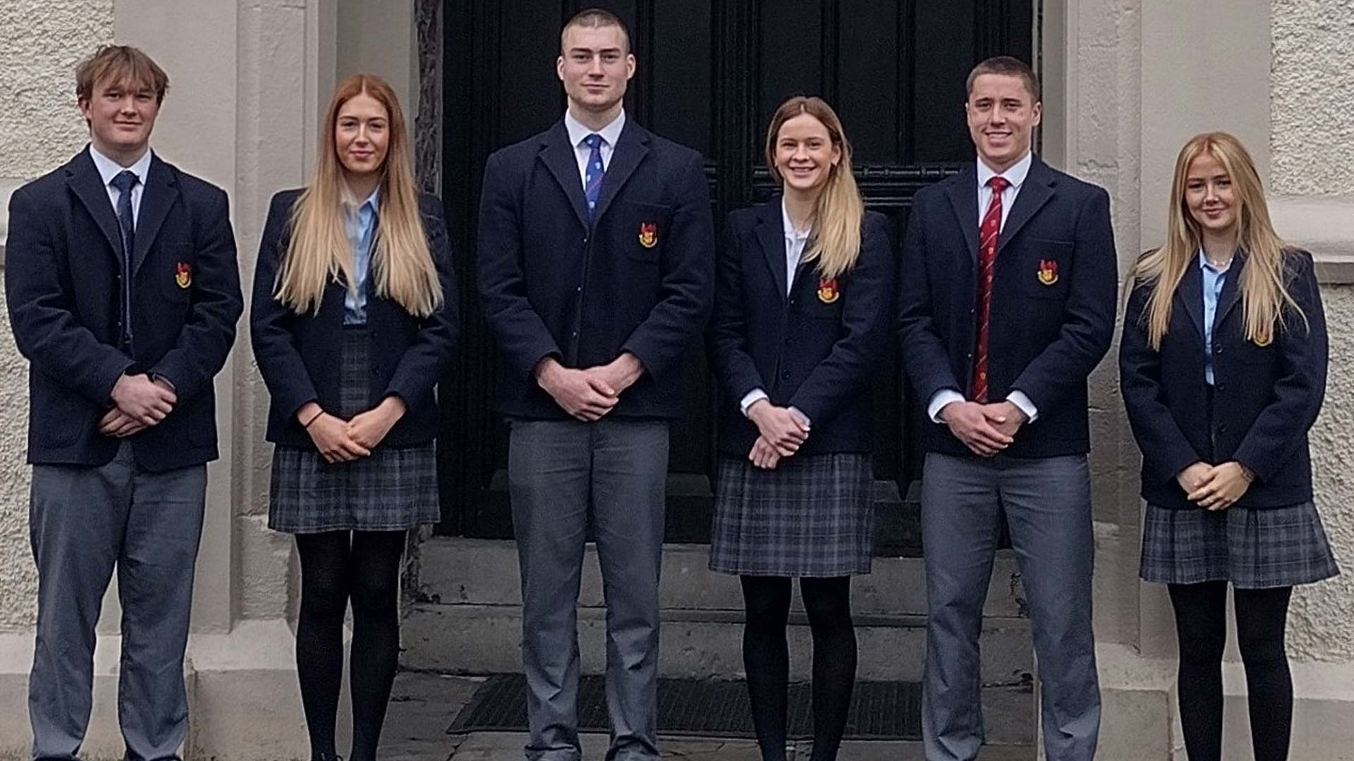 Sixth Form students at Llandovery College