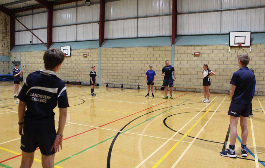 The sports hall